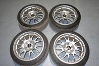 JDM  BBS 19 inch 5x120 8.5J +48 Wheels Rims Mags Rare Lightweight Forged RE015