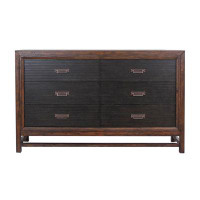 Millwood Pines 6-Drawer Dresser, No Assembly Required