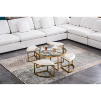 Everly Quinn Tubac Nesting Coffee Table