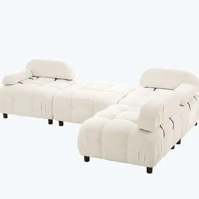 Ebern Designs Upholstery Modular Convertible Sectional Sofa, L Shaped Couch with Reversible Chaise