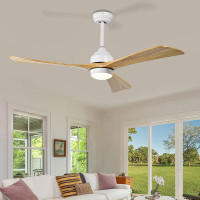 Wrought Studio 52" LED Ceiling Fan with Remote Control