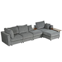 Latitude Run® 5 - Piece Modern Living Room  L-Shape Sectional  Sofa