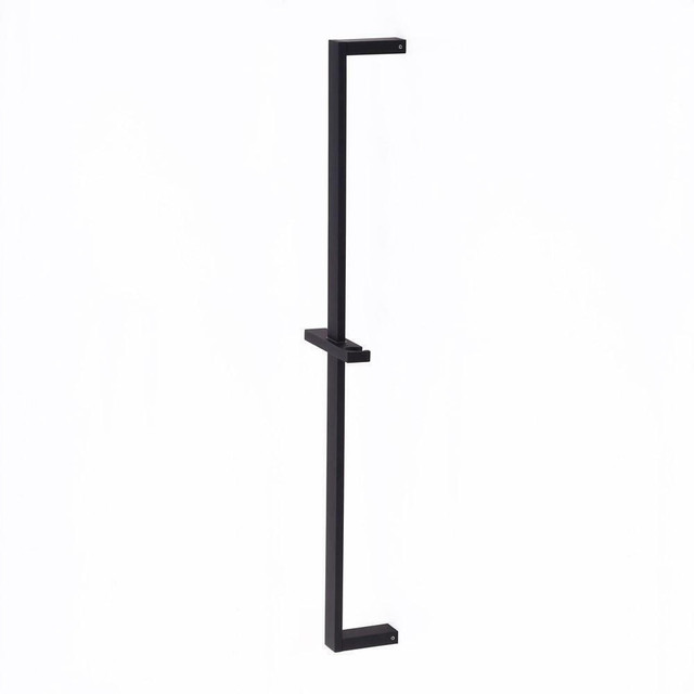 Modern Styled Wall Mounted Adjustable Hand snower Slide Bar ( Brass ) in Matte Black or Brushed Nickel in Plumbing, Sinks, Toilets & Showers