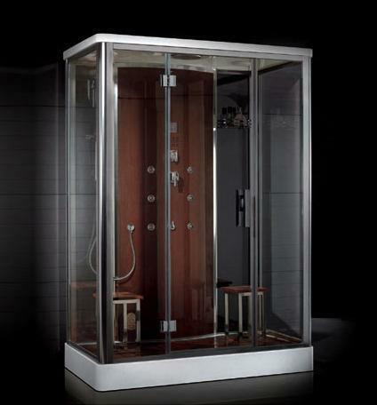 DZ956F8 Eago Steam Shower 59.1 x 35.4 x  87 ( Black or Brown ) in Plumbing, Sinks, Toilets & Showers