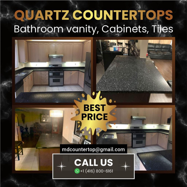 Countertops for Cabinets, Vanity, Tiles in Cabinets & Countertops in London
