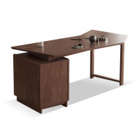 Fit and Touch Solid Wood Writing Desk
