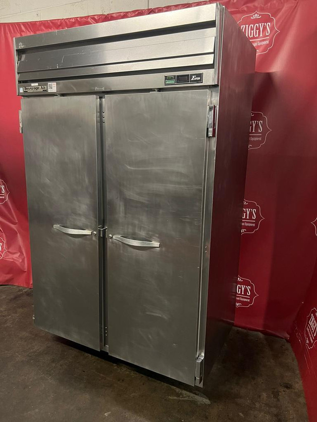 51” beverage air commercial double door Stainless Fridge cooler for only $2695 in Industrial Kitchen Supplies