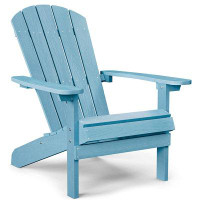 Rosecliff Heights Weather-Resistant Foldable Outdoor Adirondack Chair