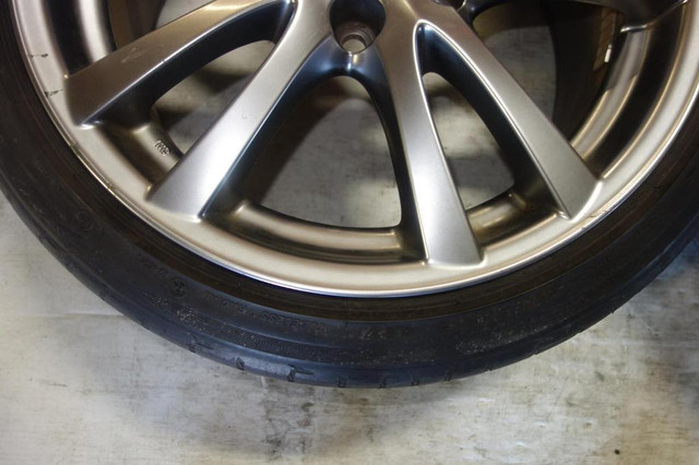 JDM Lexus Rims Wheels Tires Mags 18x8.5 +50 5x114.3 OEM Japan in Tires & Rims - Image 4