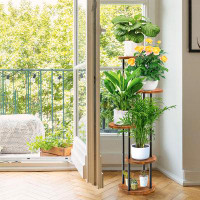 17 Stories 5 tier metal high plant stand