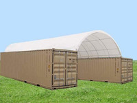NEW 20X40 &amp; 20X20 SEA CONTAINER SHELTER C2040