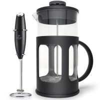 Zulay Kitchen Zulay Kitchen Premium Milk Frother and French Press Coffee Maker