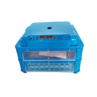 Eggs Digital Incubator Automatic Chicken Duck Goose Birds Hatching Machine with LCD Display (128 Eggs) 028319
