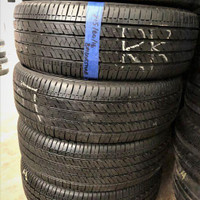 215 60 16 2 Bridgestone RF DriveGuard Used A/S Tires With 95% Tread Left