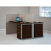 Bush Business Furniture Easy Office 60W Standard Office Suite Benching Workstation