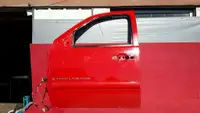 2007-2013 Chevy Avalanche Tahoe Front driver door Red Color OEM