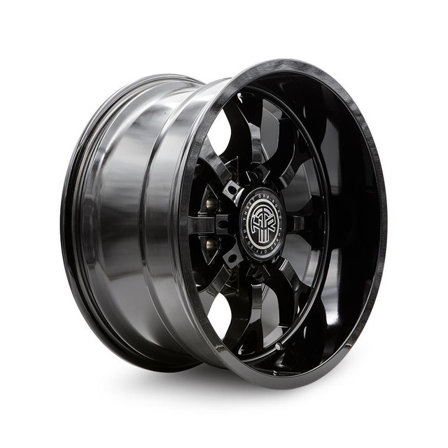 20x10 Thret Offroad Viper 806 gloss black wheels for Ford, RAM, GMC, Chevy, Jeep in Tires & Rims in Alberta - Image 2