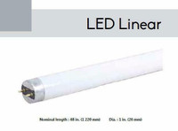 4' LED T8 Bulb Tube Light 13 &amp; 15W - 3500-5000k ( Fluorescent Replacement Lamps ) 50,000 Hr Life ( DLC Listed )