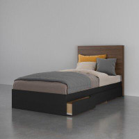 Mack & Milo™ Totten Storage Platform Bed With Headboard