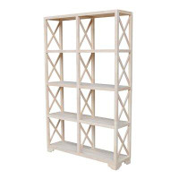 Rosecliff Heights Gallegos X-Design Etagere Bookcase