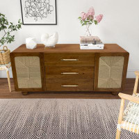 Joss & Main Cape 65'' Solid Wood Console Table