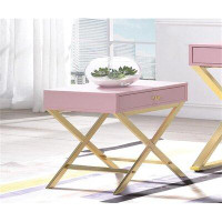 Everly Quinn Ejder 1 Drawer End Table
