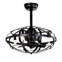 Home Decor [Hot Sell] Industrial Ceiling Fan Light Kit