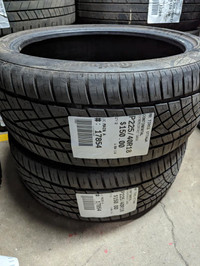 P225/40R18  225/40/18  CONTINENTAL EXTREMECONTACT DWS06 ( all season summer tires ) TAG # 17854