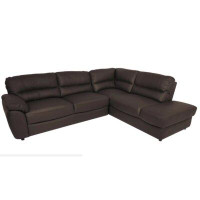 Wildon Home® Brigham 103.9" Wide Genuine Leather Right Hand Facing Sleeper Corner Sectional