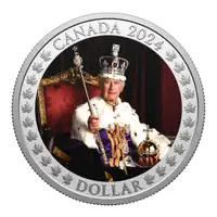 2024 SPECIAL EDITION PROOF SILVER DOLLAR ANNIVERSARY OF HIS MAJESTY KING CHARLES IIIS CORONATION