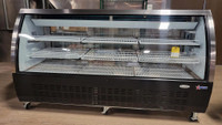 Omcan RS-CN-0200-B Floor Model Refrigerated Display DELI PASTRY CASE - RENT to OWN $36 per week / 1 year rental