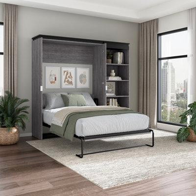 Made in Canada - Hokku Designs Dallanara Storage Murphy Bed in Beds & Mattresses