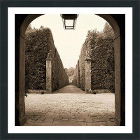 Picture Perfect International 'Giardini Portico' by Alan Blaustein Framed Photographic Print