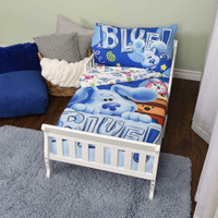 Blue's Clues Toddler Bedding Set 3 Piece Set for Kids With Reversible Comforter