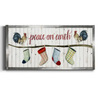 The Holiday Aisle® Festive Farm Collection C- Gallery Wrapped Canvas