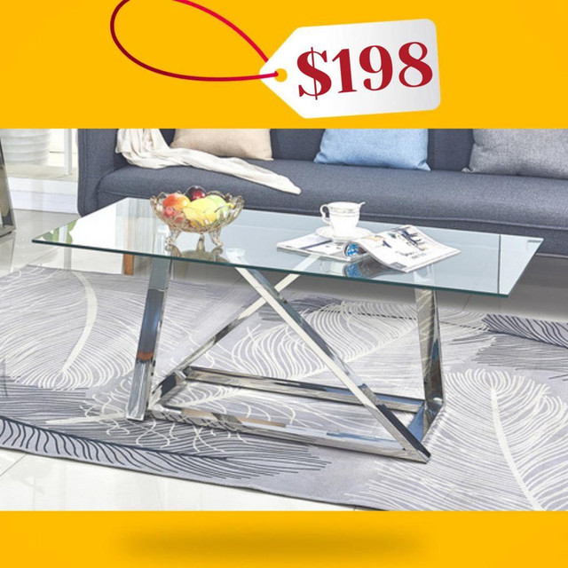 Lowest Price Glass Coffee Table Sale !! in Coffee Tables in City of Toronto