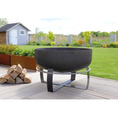 Good Directions Cook King 111562 Viking XXL Fire Bowl, 31.5" Diameter, Deep Bowl, Wood Burning Fire Pit in BBQs & Outdoor Cooking