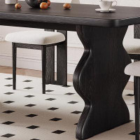 Wildon Home® French Chinese style dining table