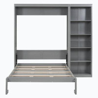 Wenty Murphy Bed Wall Bed With Shelves,