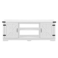 Gracie Oaks Modern Farmhouse TV Media Stand for TVs up to 70 in.