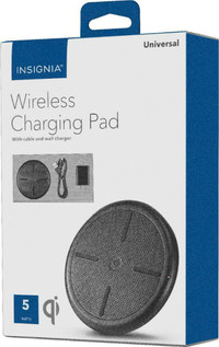 Insignia NS-MWPC5CU-C Wireless Charging Pad (Open Box)
