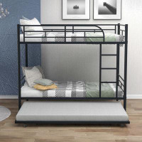 Isabelle & Max™ Erna Twin over Twin Standard Bunk Bed with Trundle by Isabelle & Max