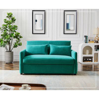 Ivy Bronx Blue Leisure Love Sofa