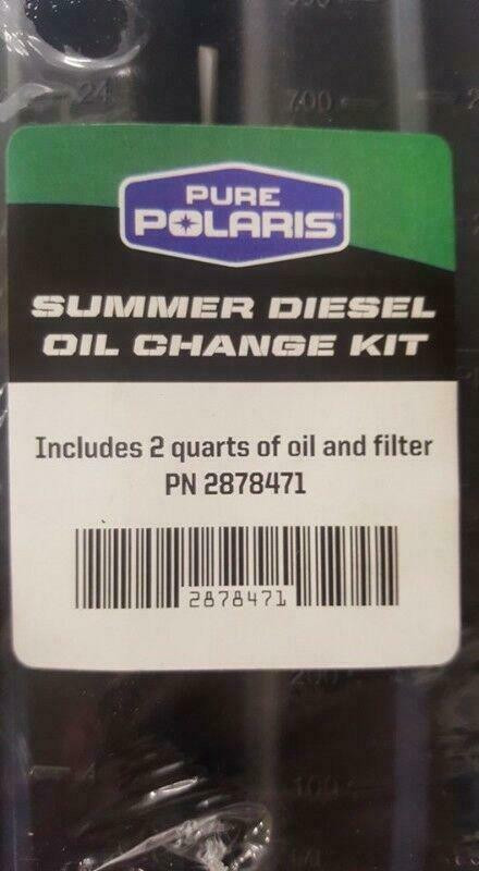Kit de changement huile Polaris Diesel #2878471 in ATV Parts, Trailers & Accessories in Longueuil / South Shore - Image 2
