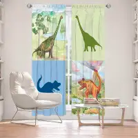 East Urban Home Lined Window Curtains 2-Panel Set For Window Size 40" X 52" From East Urban Home By Catherine Holcombe -