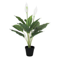 Primrue Artificial Peace Lily Plant in Pot