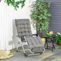 Lounge Chair 35.4" x 25.6" x 43.3" Dark Grey