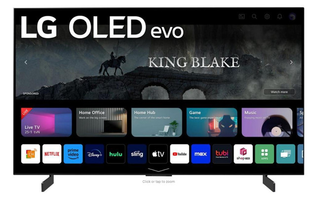 LG OLED65C3PUA 65 4K UHD HDR OLED webOS Evo ThinQ AI Smart TV - 2023 in TVs in Markham / York Region - Image 2