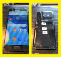 BACK CRACKED GLASS VITRE ARRIERE FISSUREE MAIS 100% FONCTIONELLE 100% WORKING SAMSUNG GALAXY A5 (SM-A520) UNLOCKED