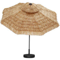GDY 9' Lighted Market Sunbrella Umbrella